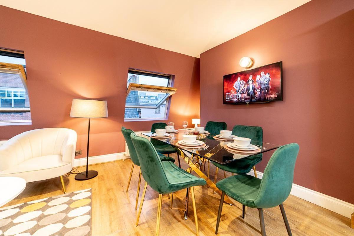 ［Covent Garden Penthouse］London Terrace Apartment Exterior foto